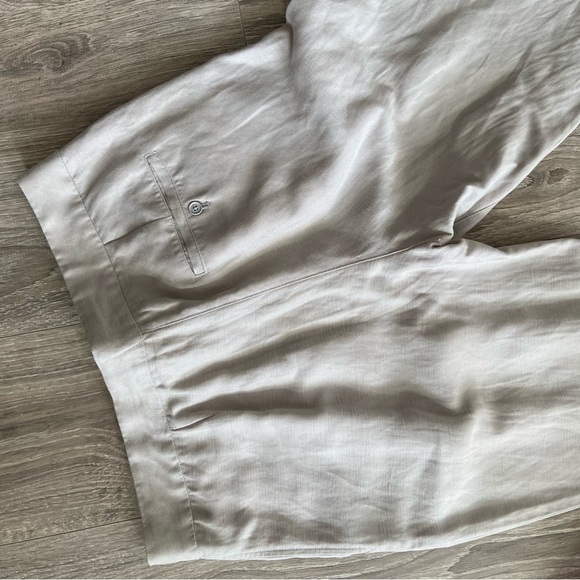 Gray Linen Blend Marais Pant - Picture 5 of 6